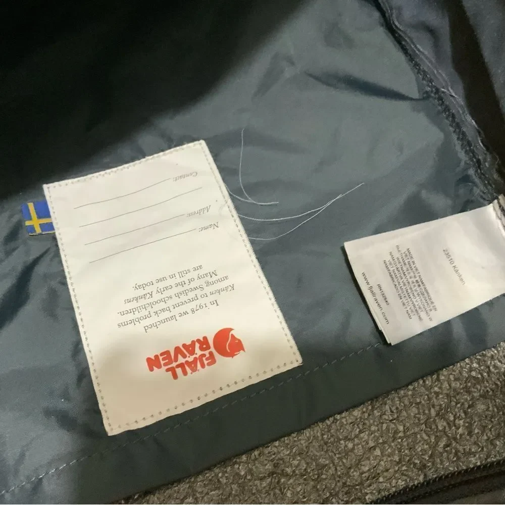FJALLRAVEN KANKEN GRAPHITE GRAY FULL SIZE BACKPACK